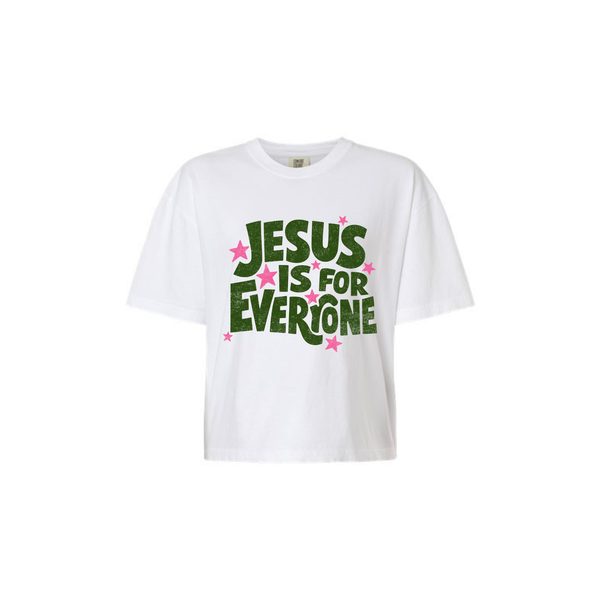 Jesus is for Everyone Women's Cropped Tee