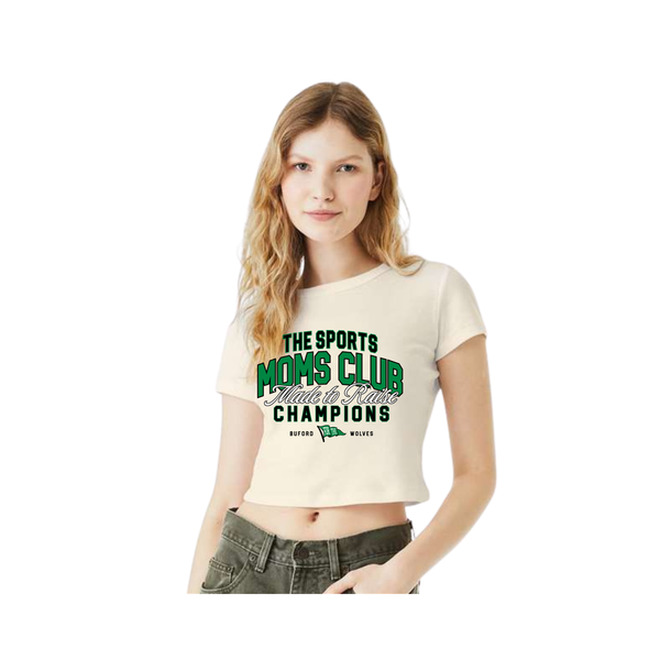 Women's Ribbed Crop Tee