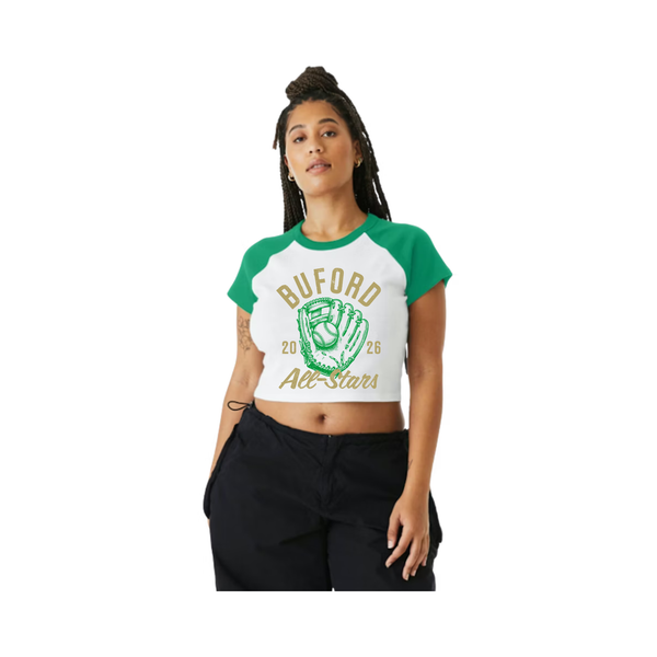 All-stars Women's Ribbed Crop Tee