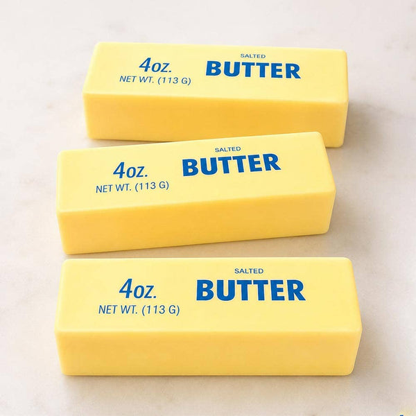 12PCS - Butter Stick Shape Squeeze Squishy Stress Relief Toy