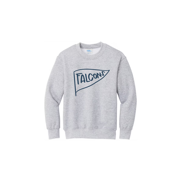 Falcons Pennant Adult Sweatshirt