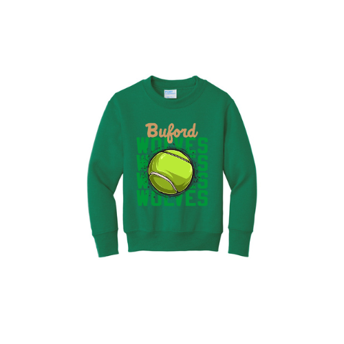 Buford Tennis Youth Crewneck