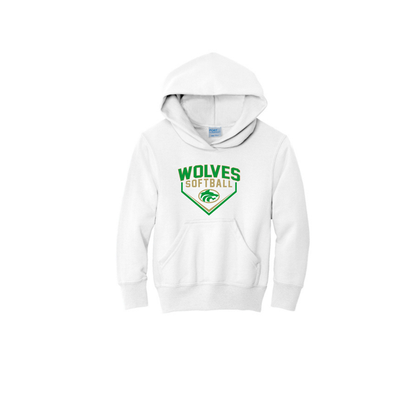 Softball Youth Hoodie