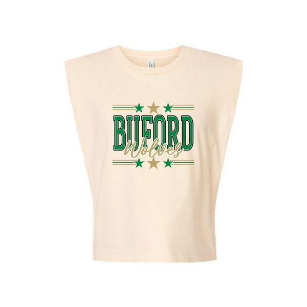 Buford Wolves Women's Muscle Crop