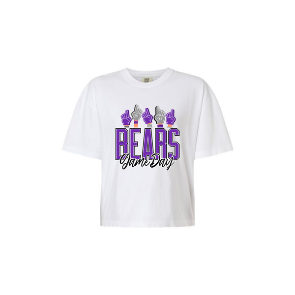 Bears Gameday Women's Cropped Tee
