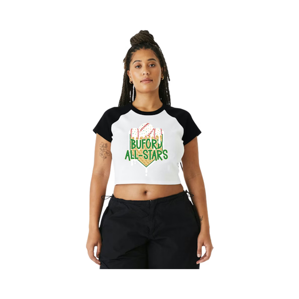 All-stars Women's Ribbed Crop Tee