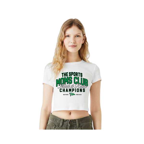 Women's Ribbed Crop Tee