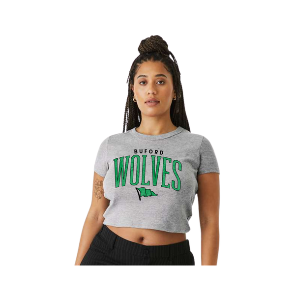 Women's Ribbed Crop Tee