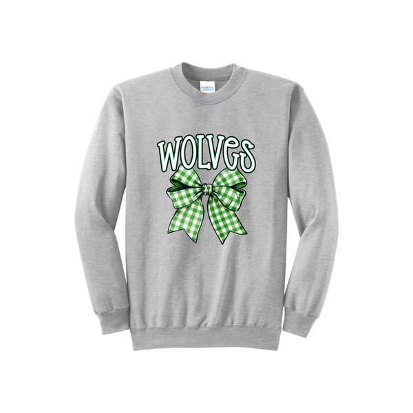 Bow Adult Sweatshirt