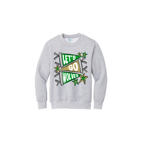 Go Wolves Kids Sweatshirt