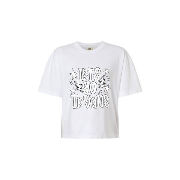 Women's Boxy Cropped Tee