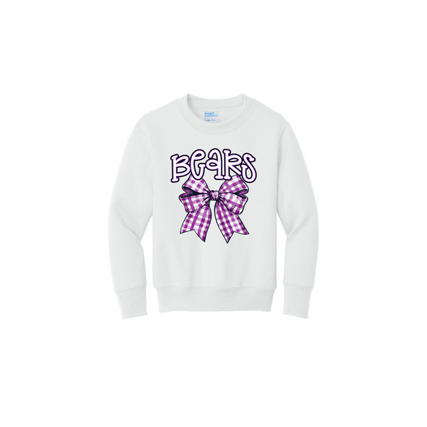 Bears Bow Adult Crewneck
