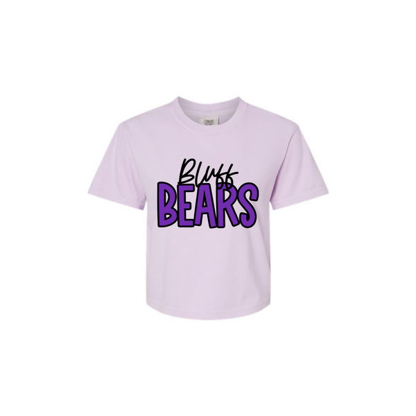 Bluff Bears Women's Cropped Tee