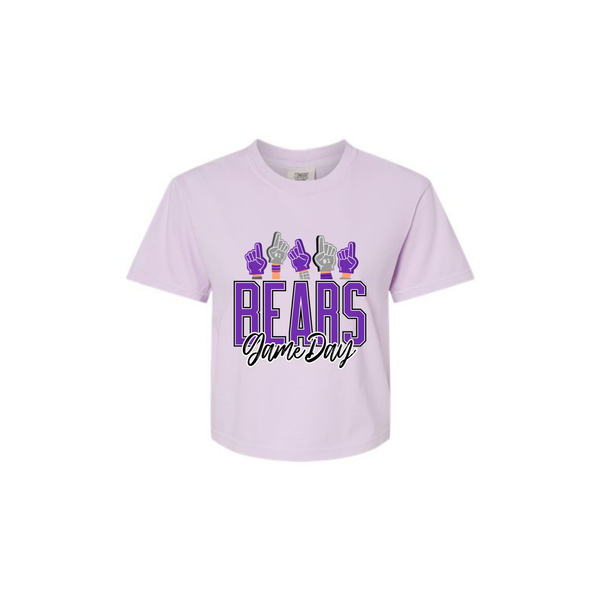 Bears Gameday Women's Cropped Tee