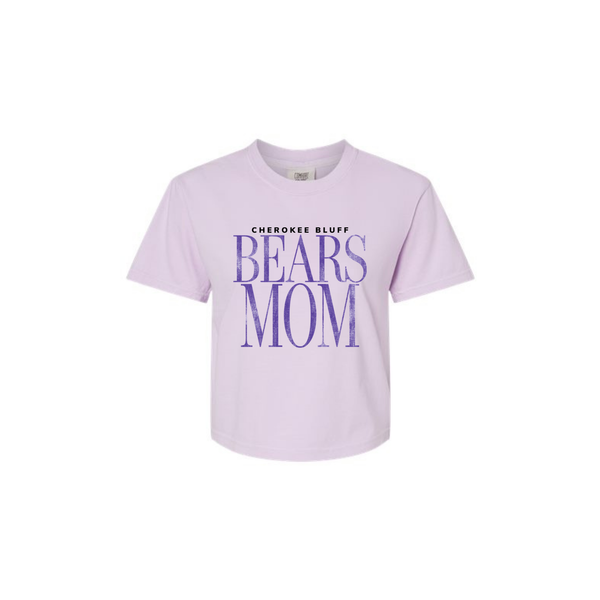 Bears Mom Women's Cropped Tee