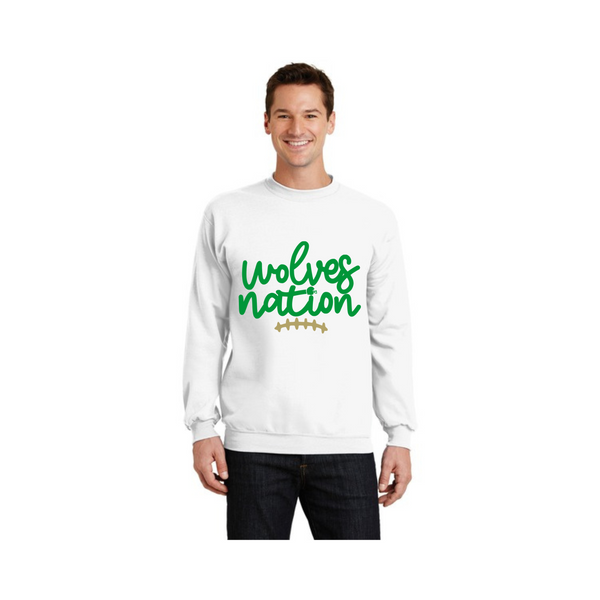 Wolves Nation Adult Sweatshirt