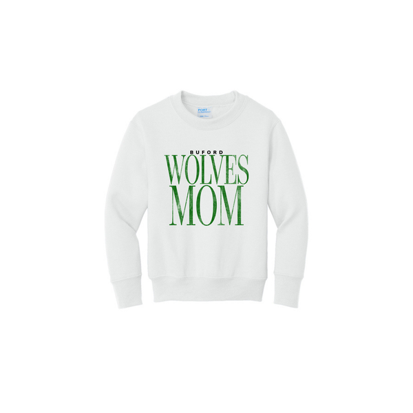 Wolves Mom Adult Crewneck