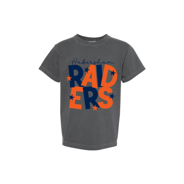 Raiders Stacked Youth Tee