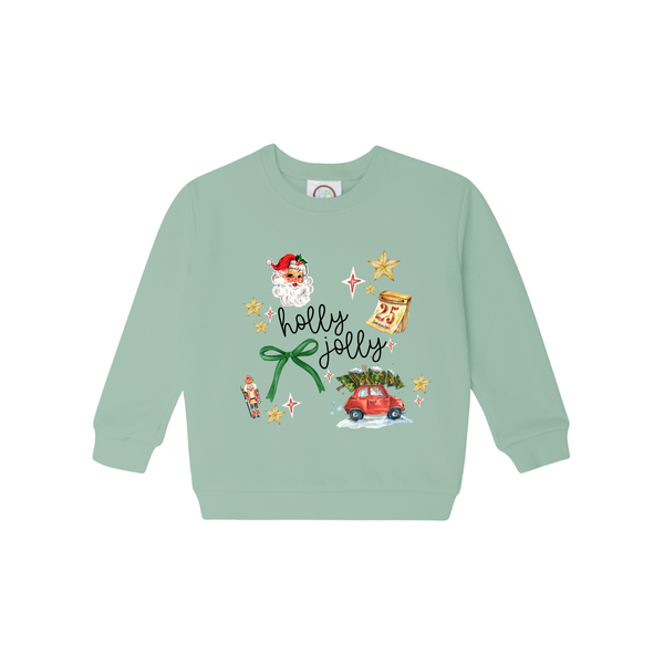 Holly Jolly Toddler Sweatshirt