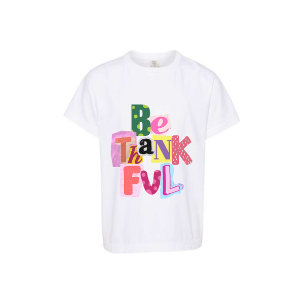 Be Thankful Youth T-shirt