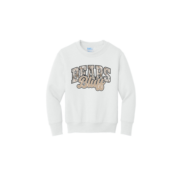 Bears Camo Adult Crewneck