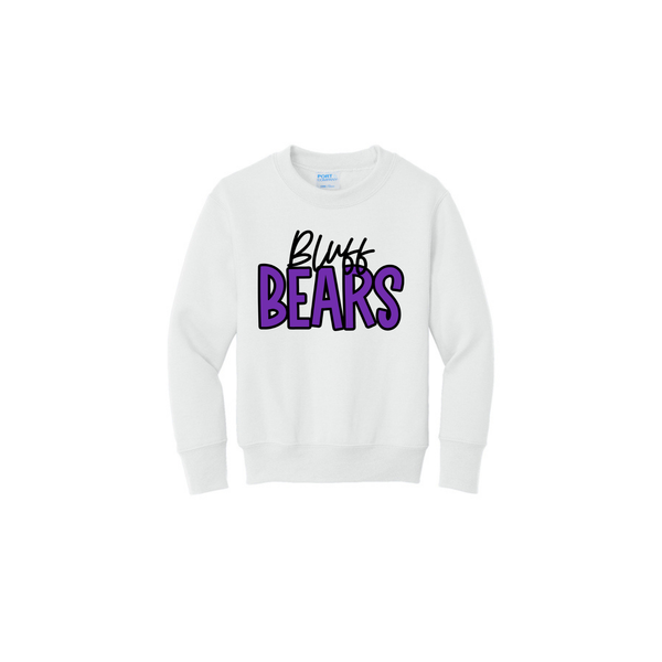 Bluff Bears Adult Crewneck