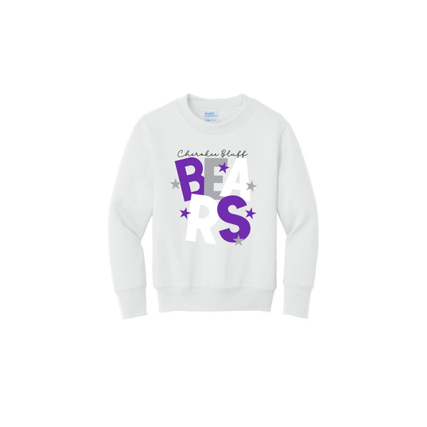 Bears Stacked Adult Crewneck