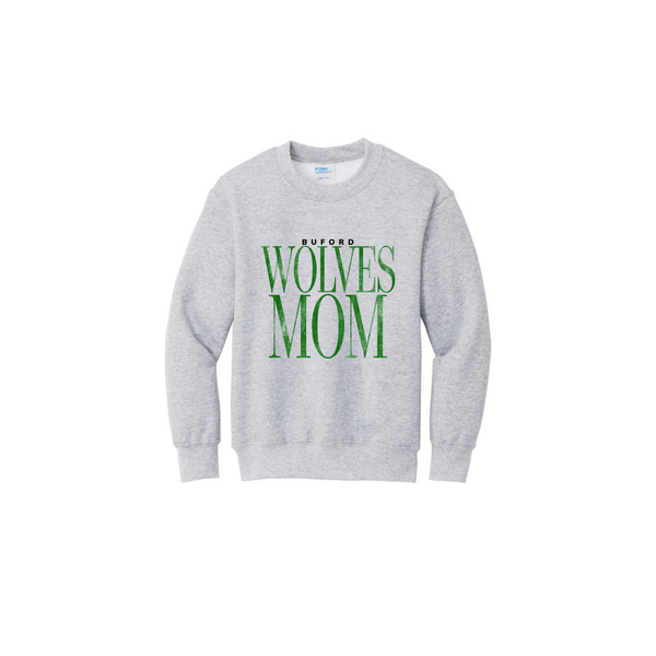 Wolves Mom Adult Crewneck