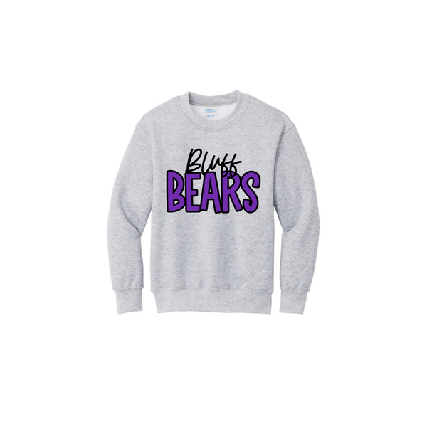 Bluff Bears Adult Crewneck
