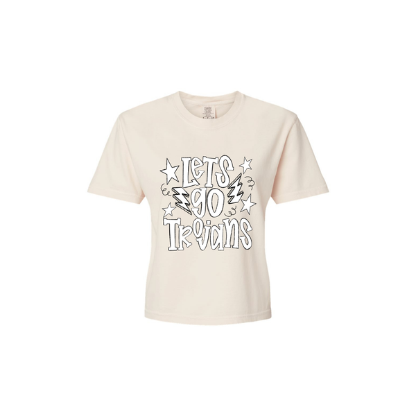 Women's Boxy Cropped Tee