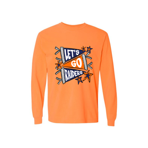 Raiders Pennant Adult Long Sleeve Tee