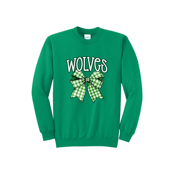 Bow Adult Sweatshirt