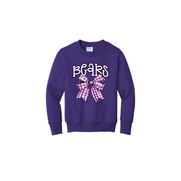 Bears Bow Adult Crewneck