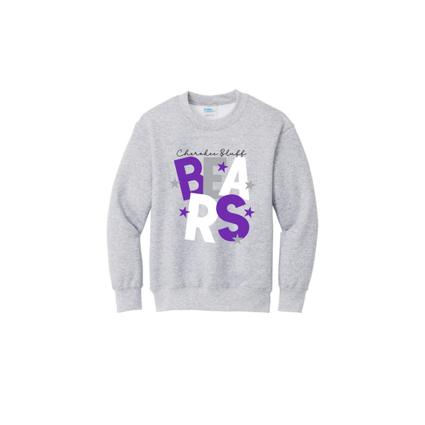 Bears Stacked Adult Crewneck