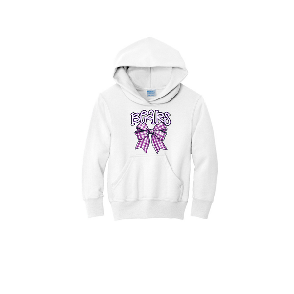Bears Bow Adult Hoodie