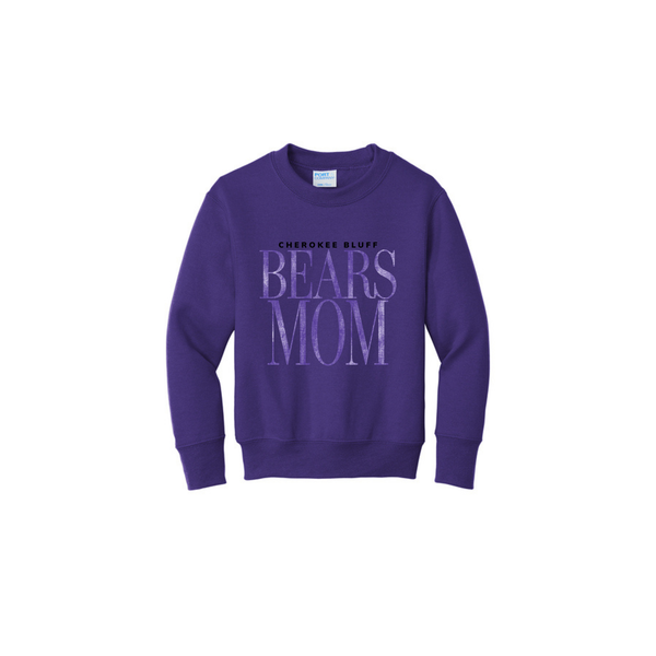 Bears Mom Adult Crewneck