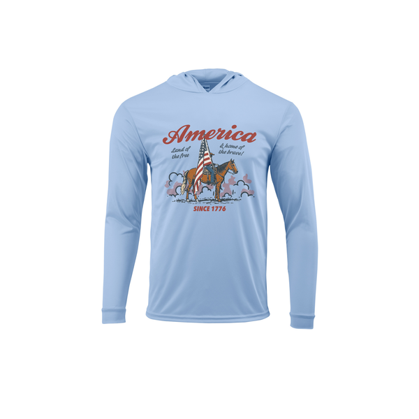 4th Adult Dri Fit Hoodie