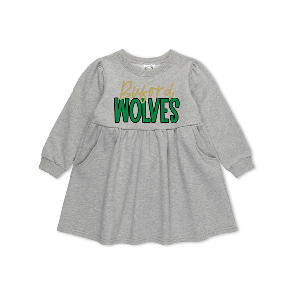 Buford Wolves Sweatshirt Dress