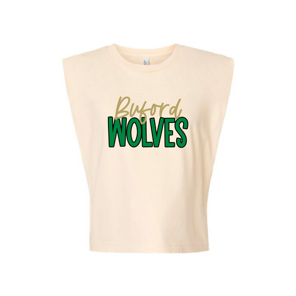 Buford Wolves Women's Muscle Crop
