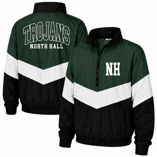 North Hall Trojans Sideline Windbreaker - Preorder