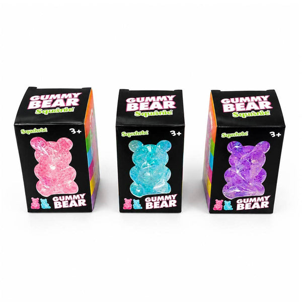 Glittered Gummy Bear Squeeze
