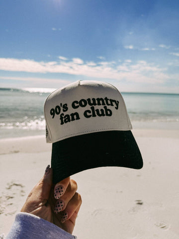90's country fan club trucker hat