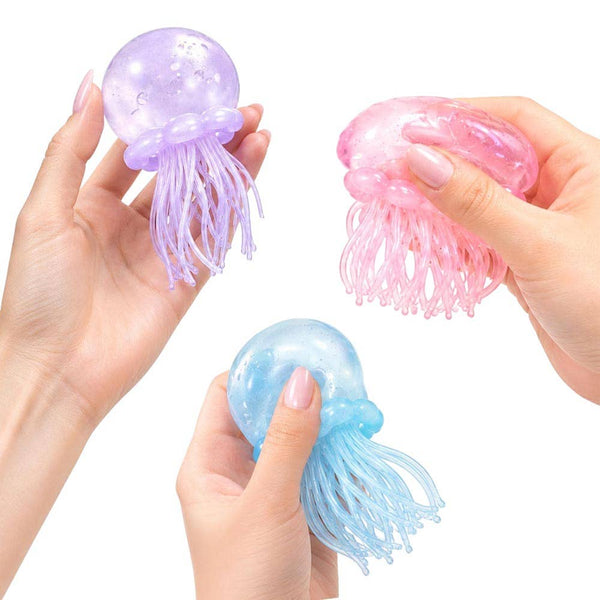 Glitter Jellyfish Squeeze Squishy